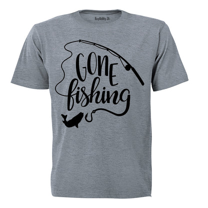 Gone Fishing - Adults - T-Shirt - BuyAbility