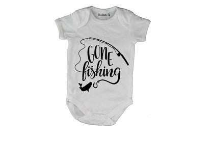 Gone Fishing - Baby Grow