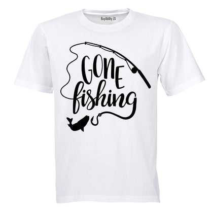Gone Fishing - Adults - T-Shirt - BuyAbility