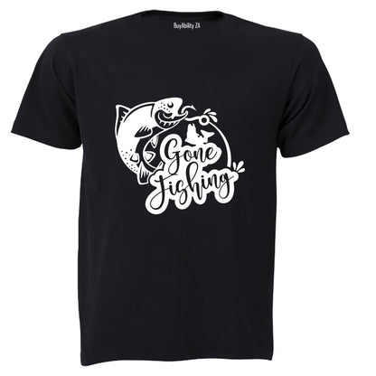 Gone Fishing - Adults - T-Shirt