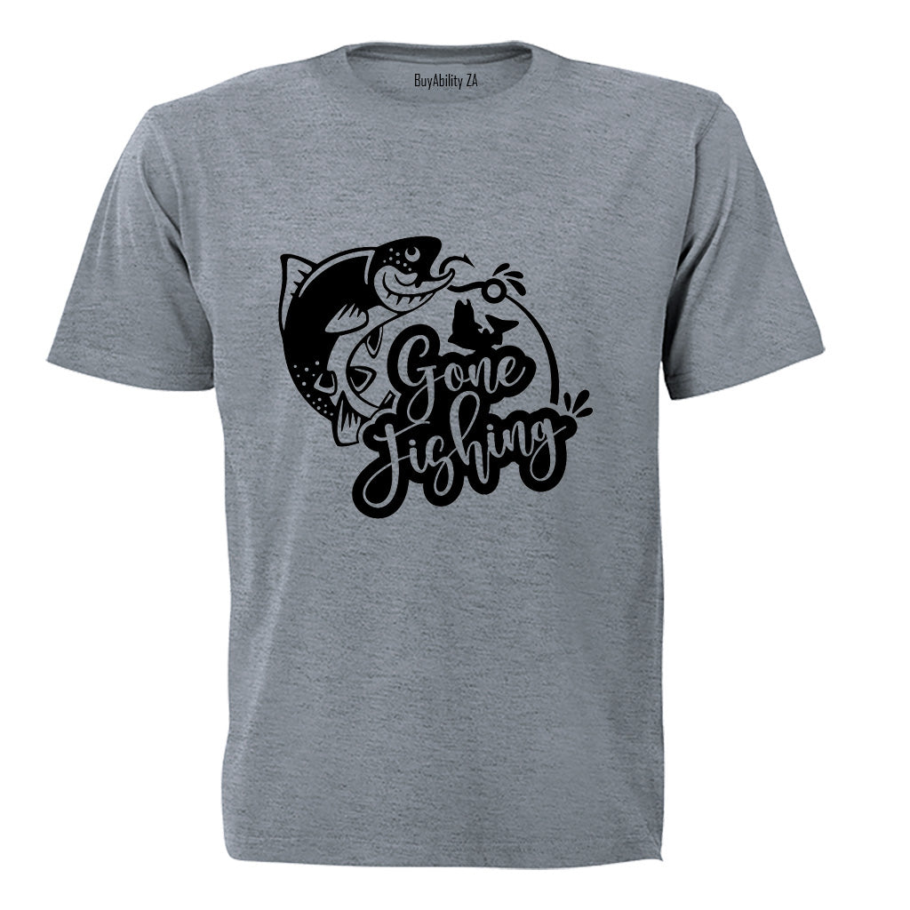 Gone Fishing - Adults - T-Shirt
