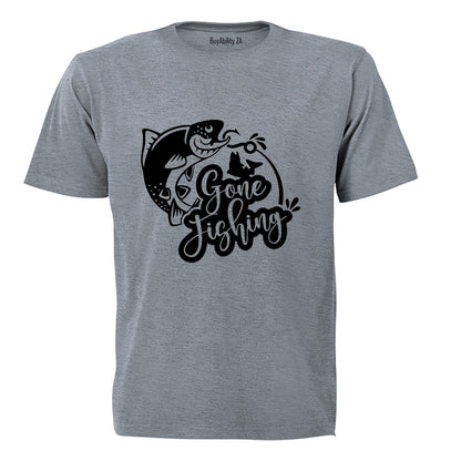 Gone Fishing - Adults - T-Shirt