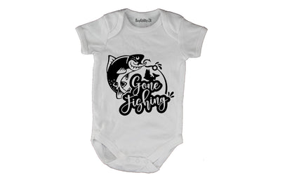 Gone Fishing - Baby Grow