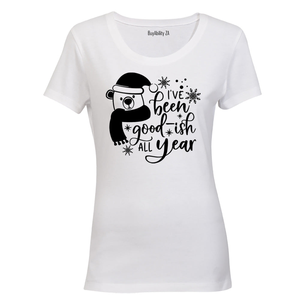 Good-ISH - Christmas Bear - Ladies - T-Shirt