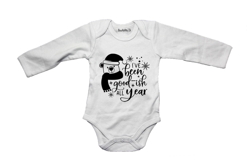 Good-ISH - Christmas Bear - Baby Grow