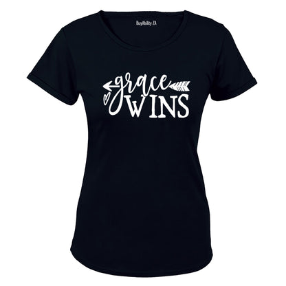 Grace Wins - Ladies - T-Shirt