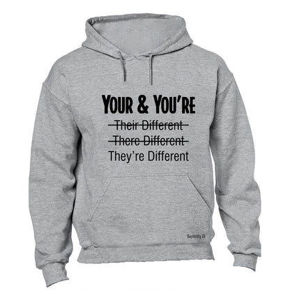 They're Different - Hoodie - BuyAbility South Africa