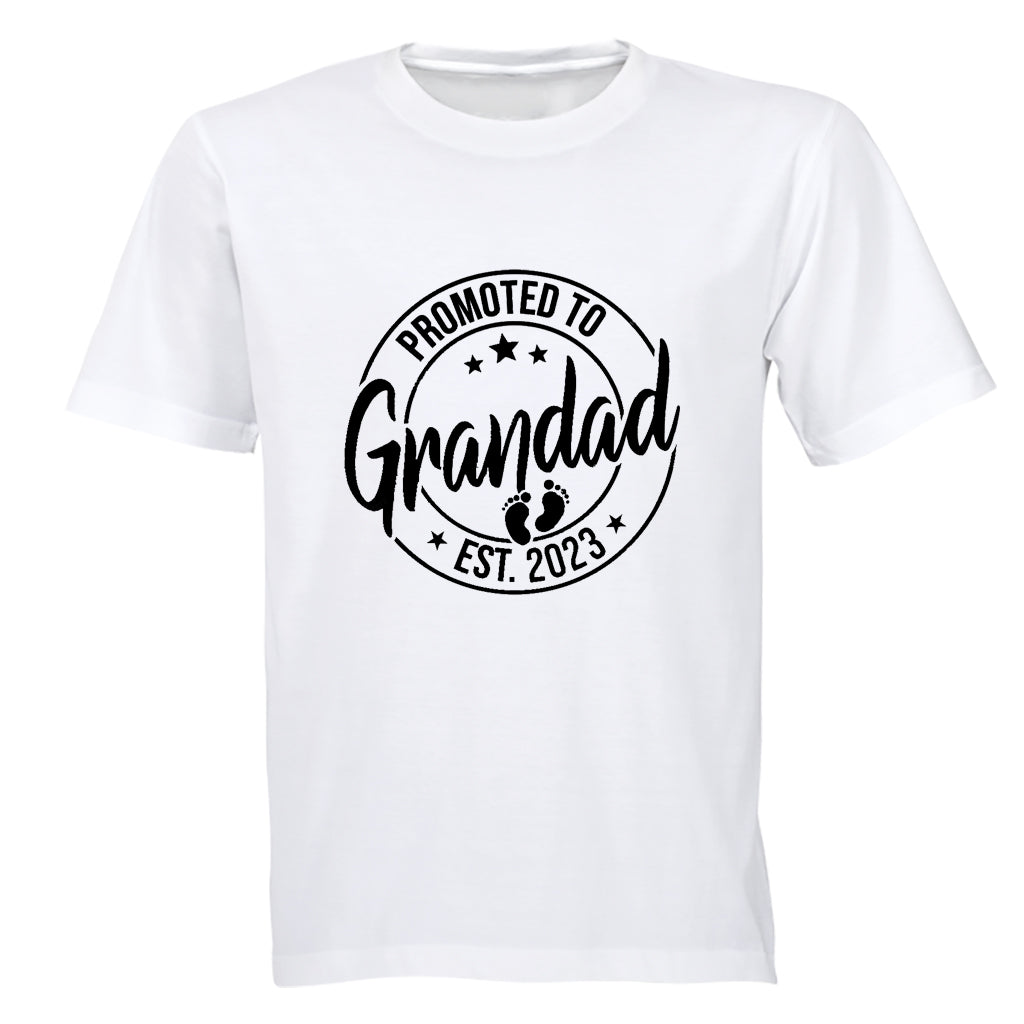 Grandad Est. 2023 - Adults - T-Shirt - BuyAbility South Africa