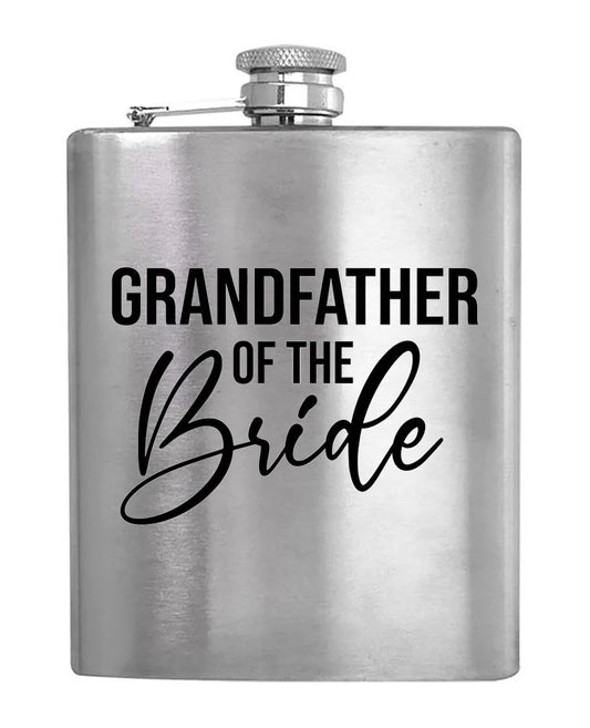 Grandfather of The Bride - Hip Flask