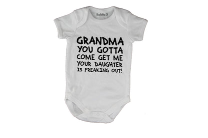 Grandma Come Get Me - Baby Grow - BuyAbility South Africa