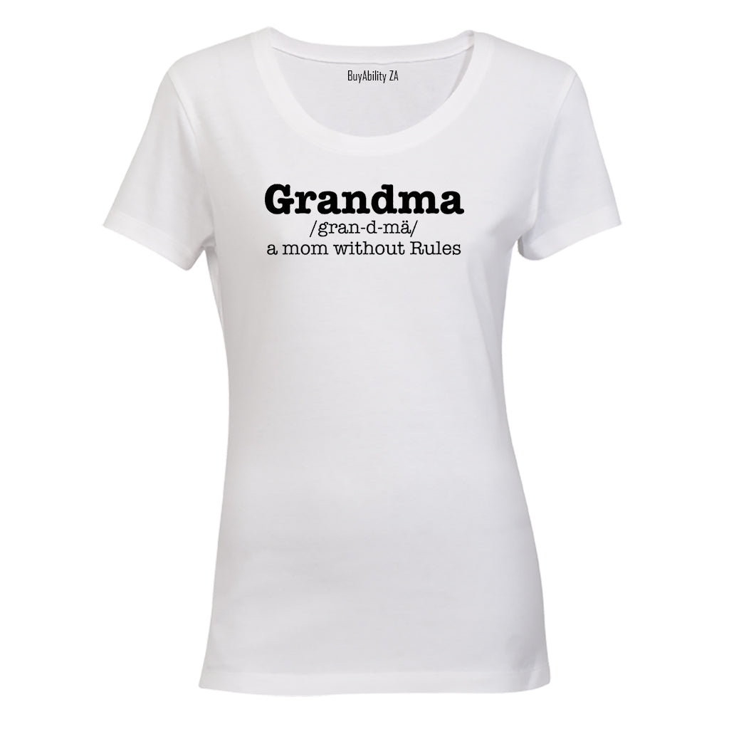 Grandma Definition - Ladies - T-Shirt - BuyAbility South Africa
