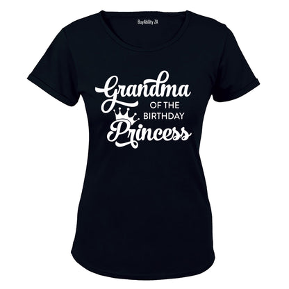 Grandma of the Birthday Princess - Ladies - T-Shirt - BuyAbility
