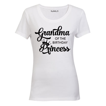 Grandma of the Birthday Princess - Ladies - T-Shirt - BuyAbility