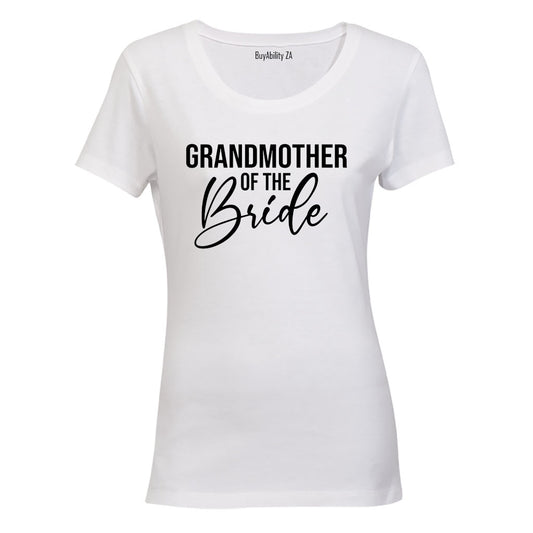 Grandmother of The Bride - Ladies - T-Shirt