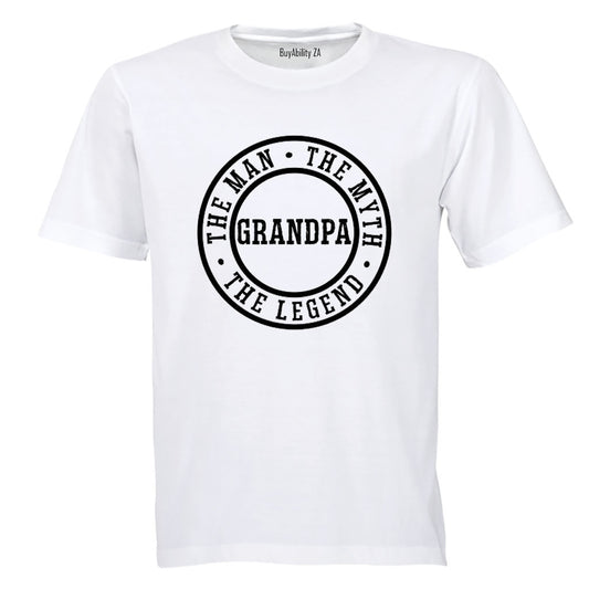 Grandpa - The Man - Adults - T-Shirt