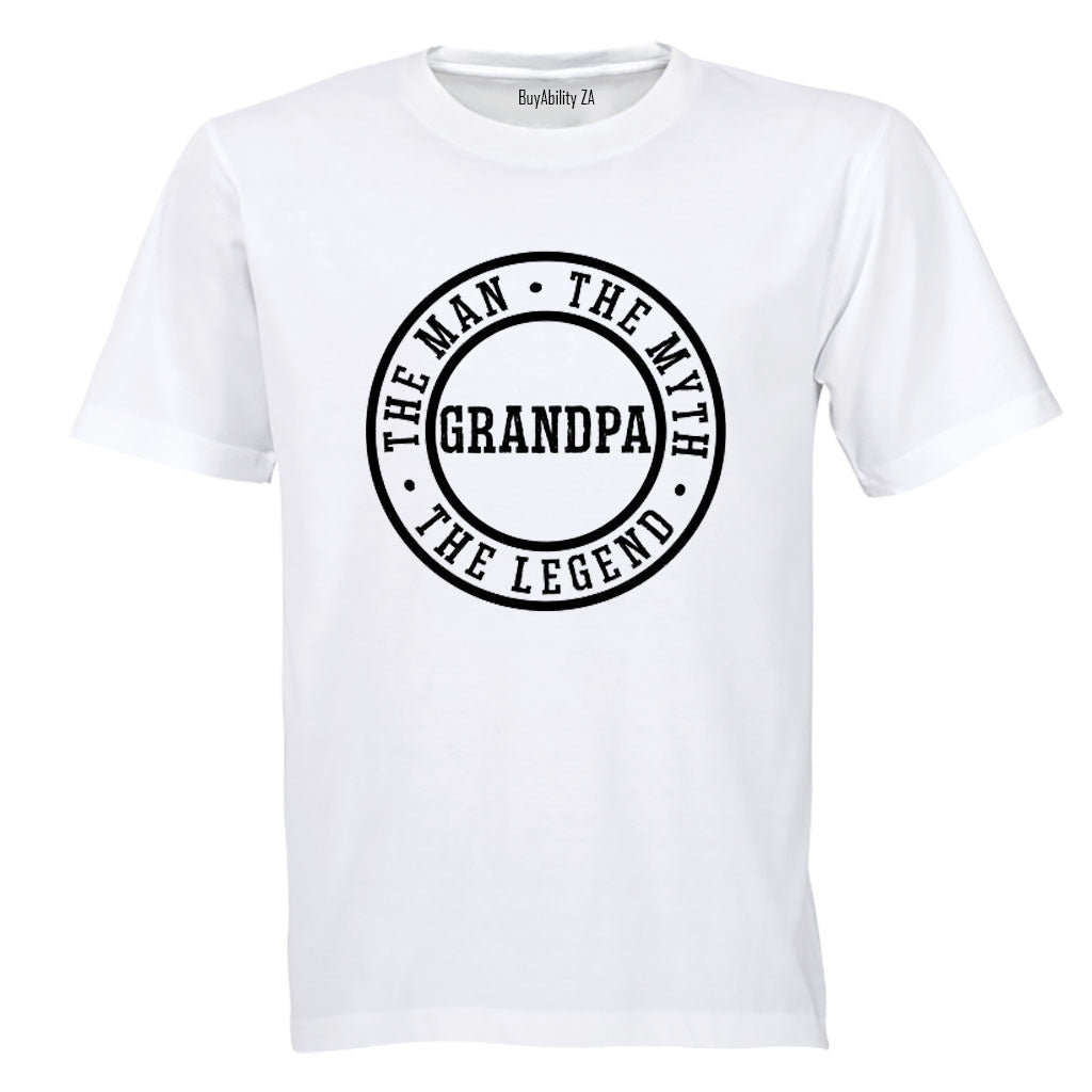 Grandpa - The Man - Adults - T-Shirt