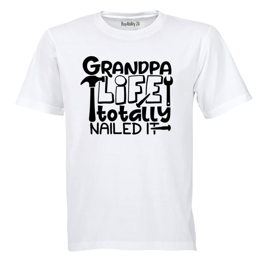 Grandpa Life - Adults - T-Shirt - BuyAbility South Africa