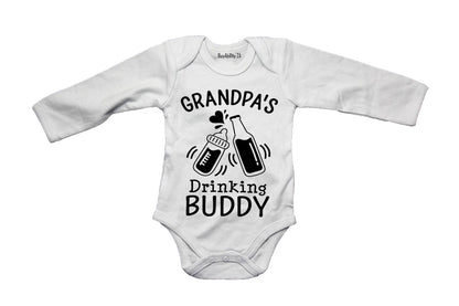 Grandpa's Drinking Buddy - Baby Grow