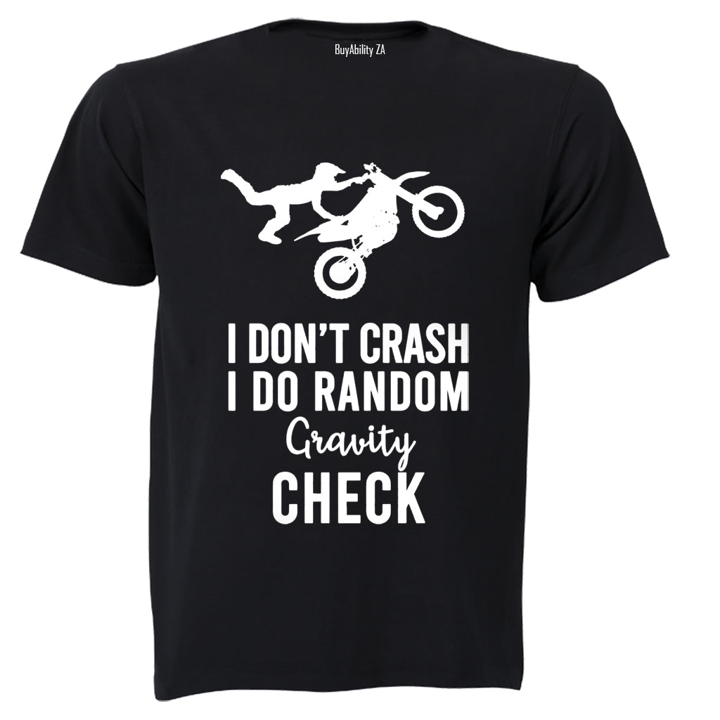 Gravity Check - Adults - T-Shirt