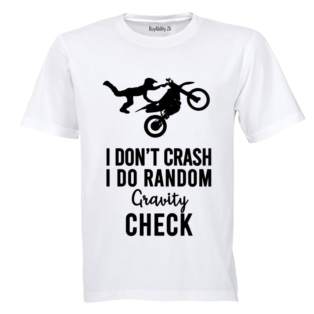 Gravity Check - Adults - T-Shirt