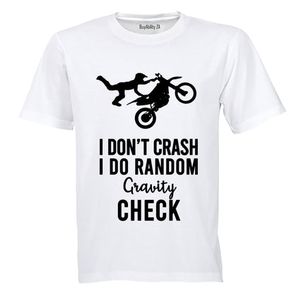 Gravity Check - Adults - T-Shirt