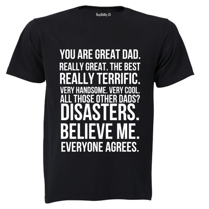 Great Dad - Everyone Agrees - Adults - T-Shirt