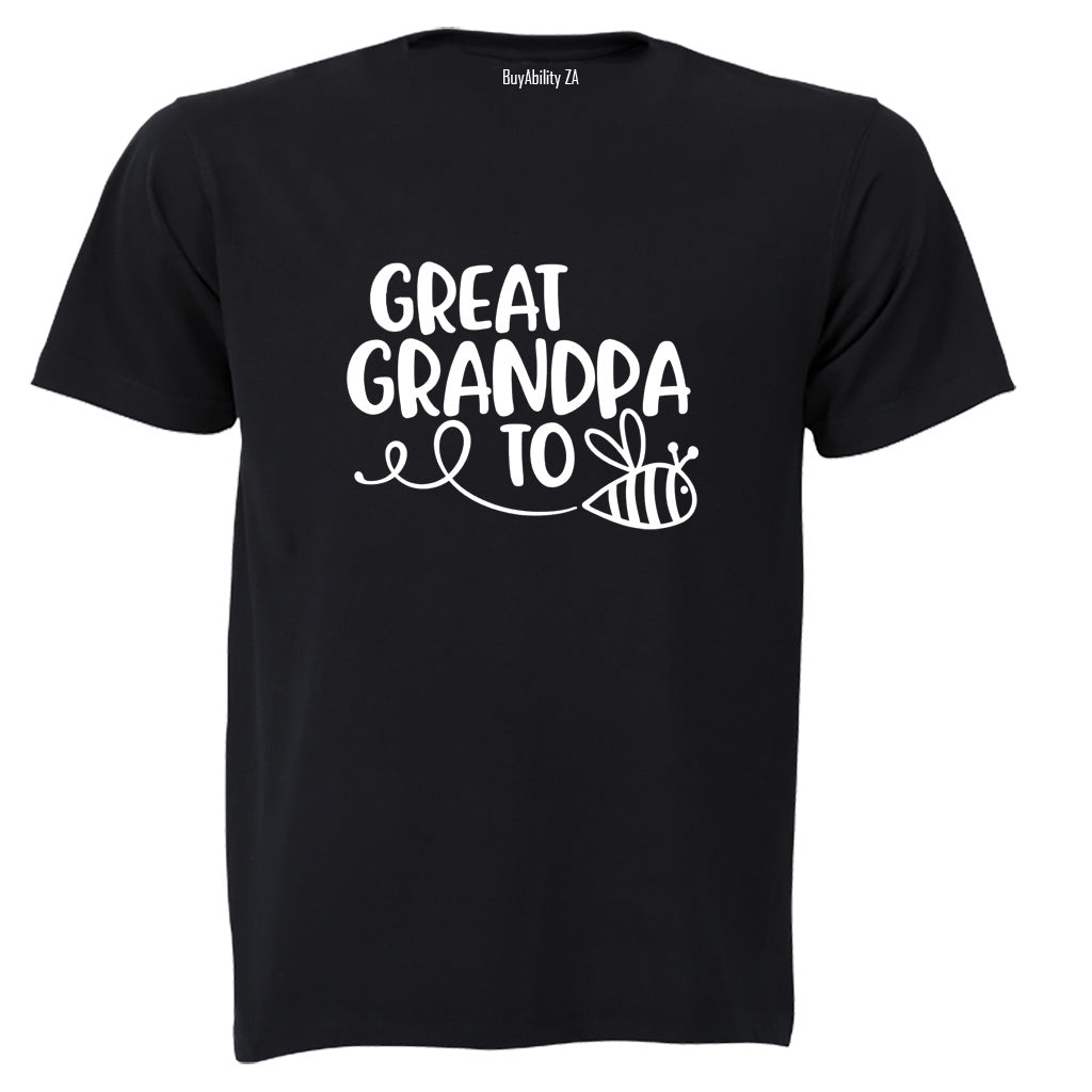 Great Grandpa To Bee - Adults - T-Shirt
