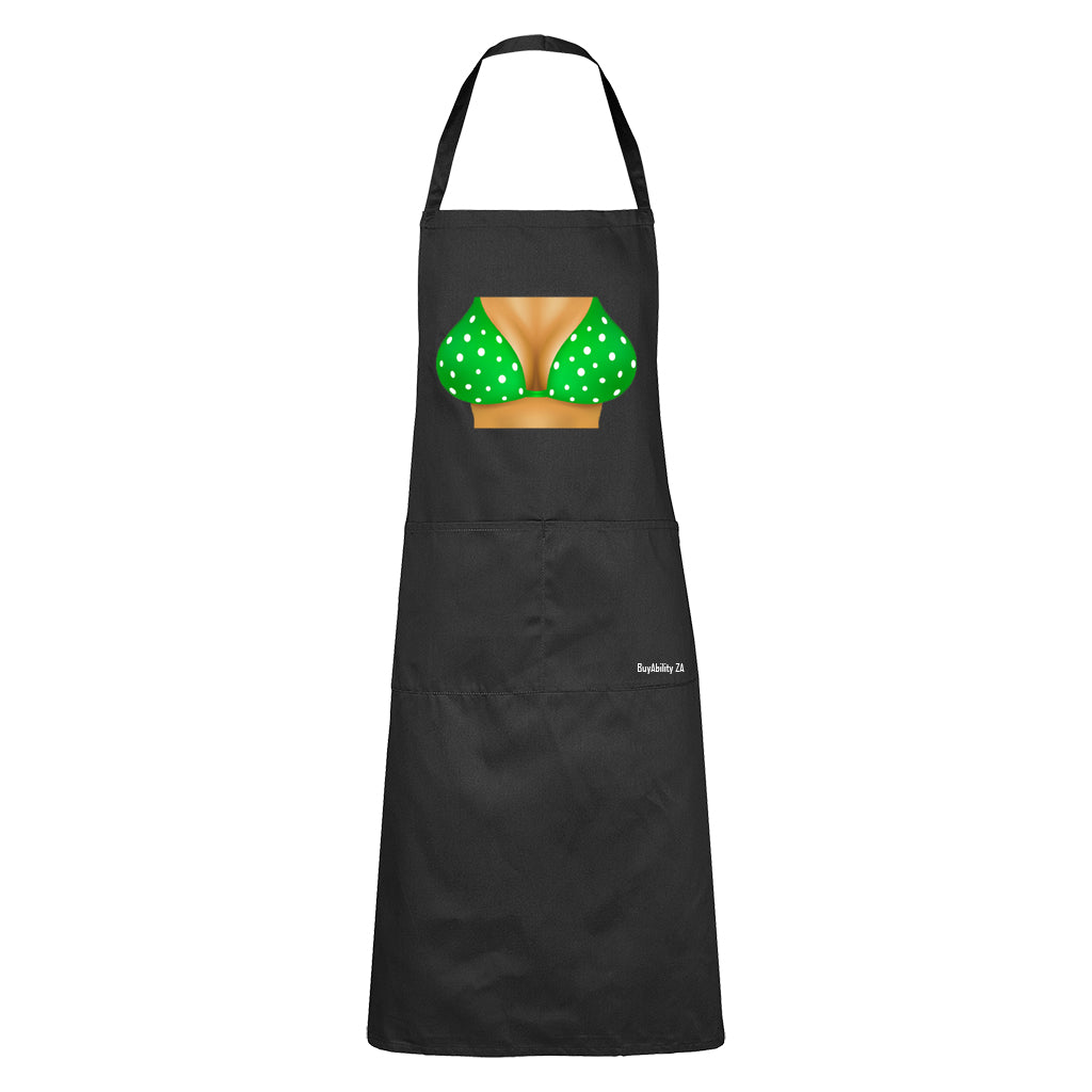 Green Polkadot - Apron