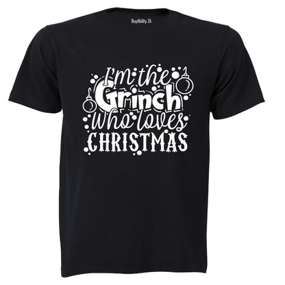 Grinch Who Loves Christmas - Adults - T-Shirt