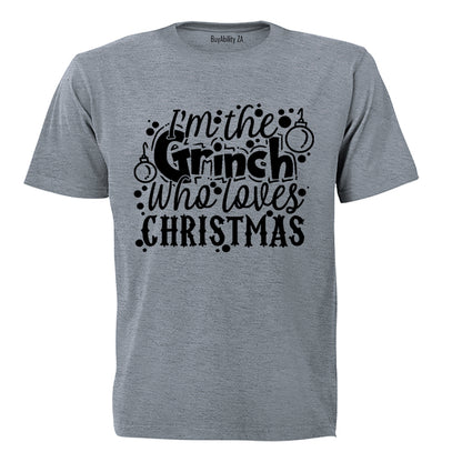 Grinch Who Loves Christmas - Adults - T-Shirt