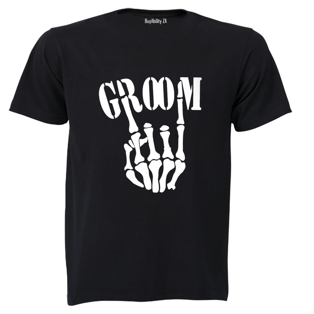 Groom - Skeleton Hand - Adults - T-Shirt
