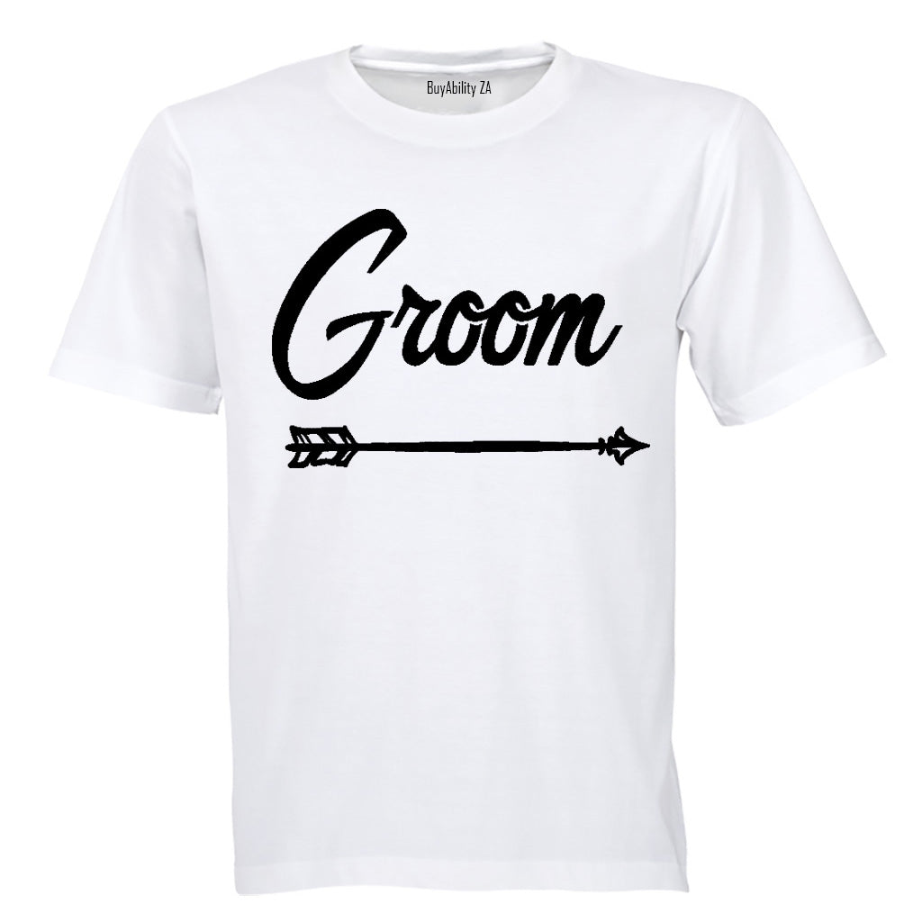 Groom - Arrow - Adults - T-Shirt