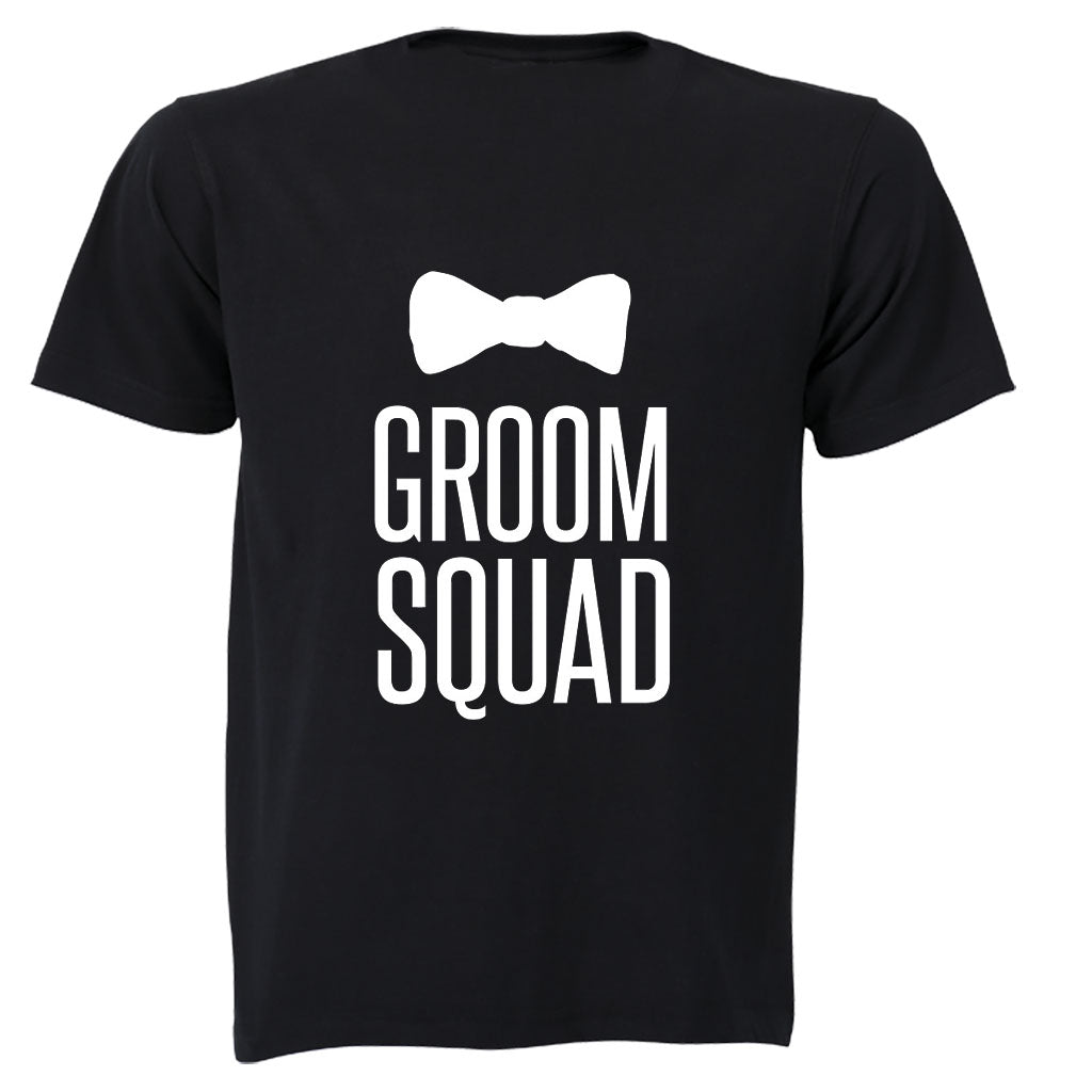 Groom Squad Bowtie - Adults - T-Shirt - BuyAbility South Africa