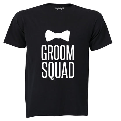 Groom Squad Bowtie - Adults - T-Shirt
