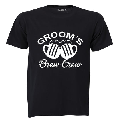 Groom's Brew Crew - Adults - T-Shirt