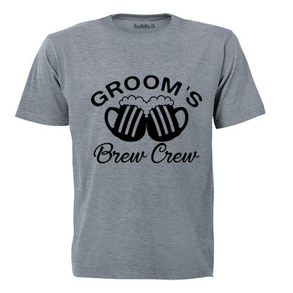 Groom's Brew Crew - Adults - T-Shirt