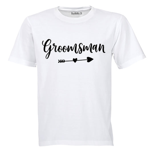 Groomsman - Arrow - Adults - T-Shirt