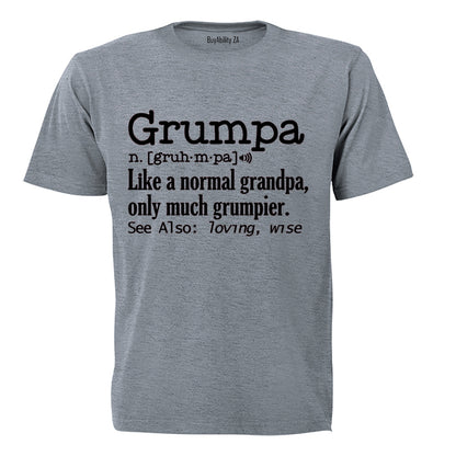 Grumpa - Adults - T-Shirt