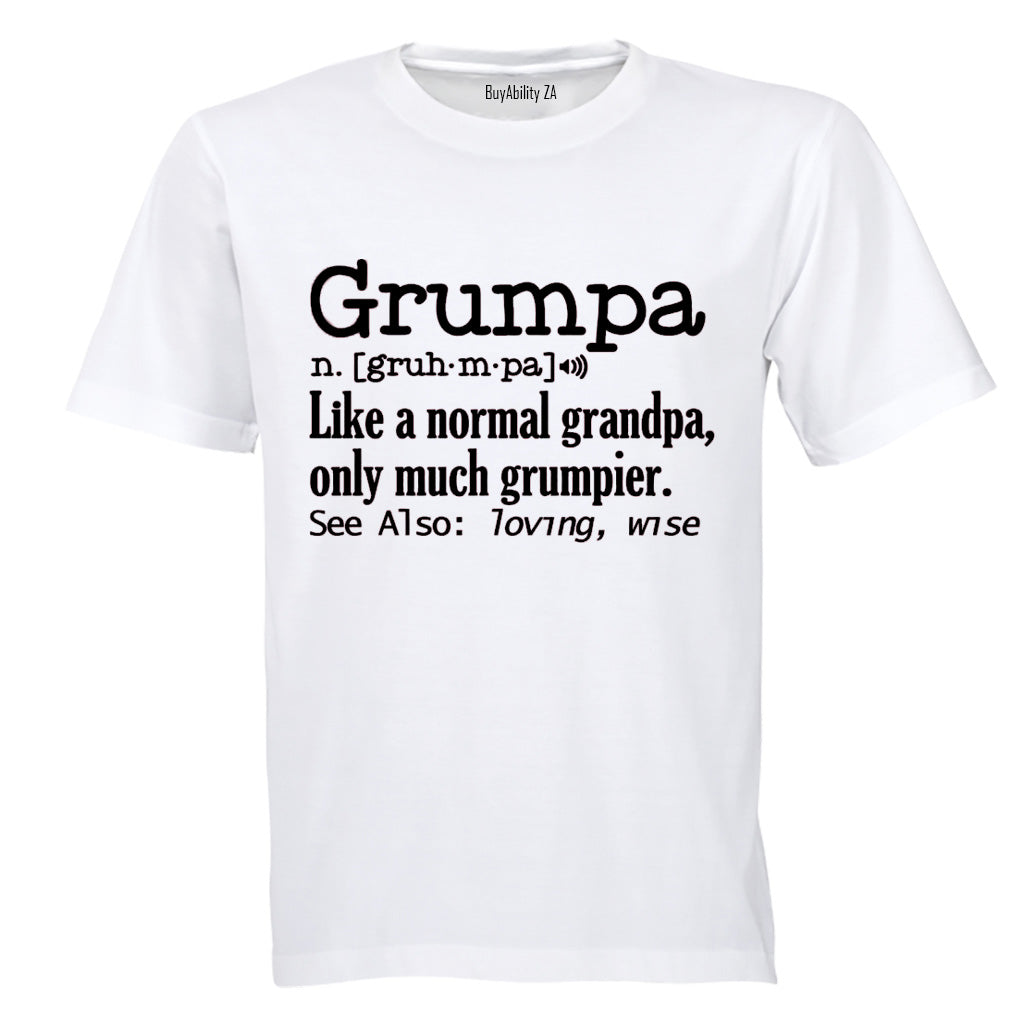Grumpa - Adults - T-Shirt