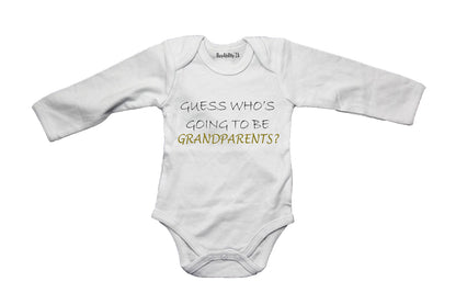 Guess Who's Going to be Grandparents? - Baby Grow