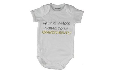 Guess Who's Going to be Grandparents? - Baby Grow