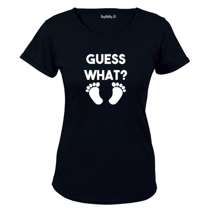 Guess What - Pregnant - Ladies - T-Shirt - BuyAbility South Africa