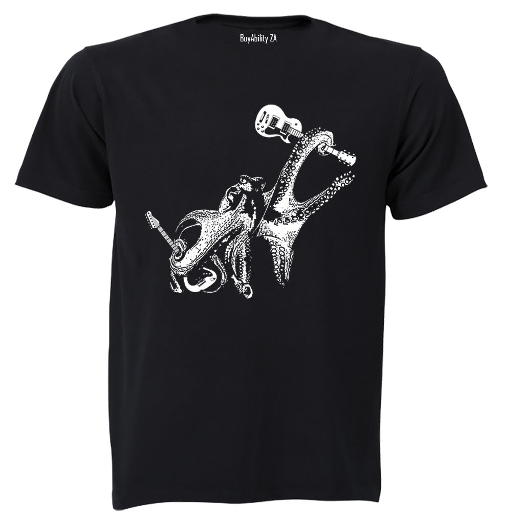Guitar Octopus - Adults - T-Shirt