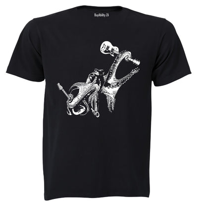 Guitar Octopus - Adults - T-Shirt