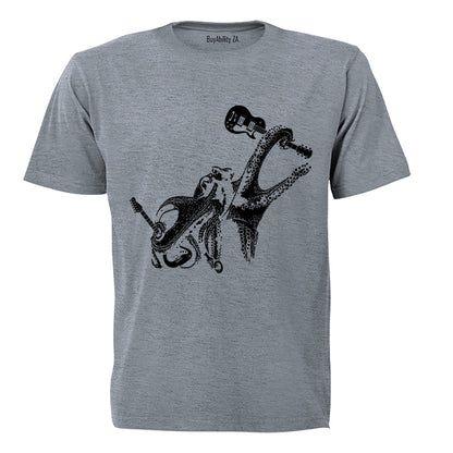 Guitar Octopus - Adults - T-Shirt