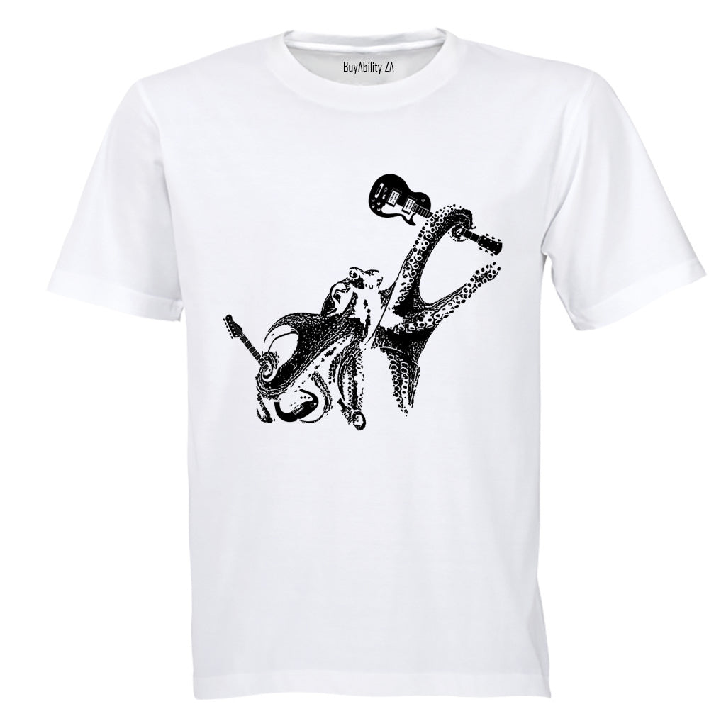 Guitar Octopus - Adults - T-Shirt