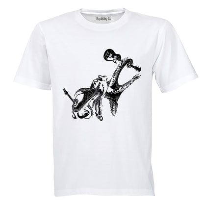 Guitar Octopus - Adults - T-Shirt