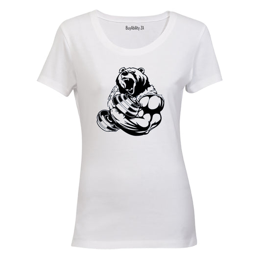 Gym Bear - Ladies - T-Shirt