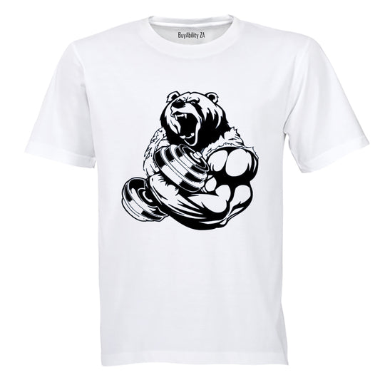 Gym Bear - Adults - T-Shirt