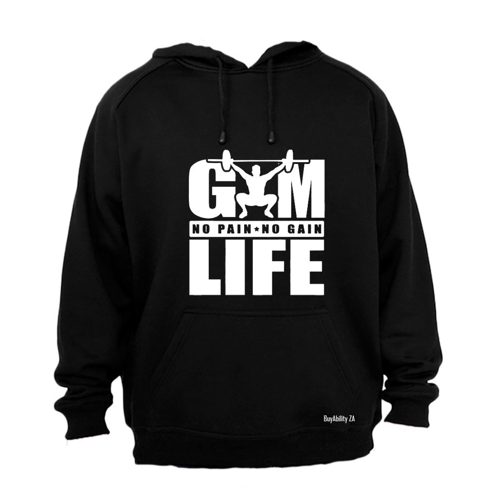 Gym Life - No Pain No Gain - Hoodie